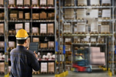 smart warehouse - warehouse front